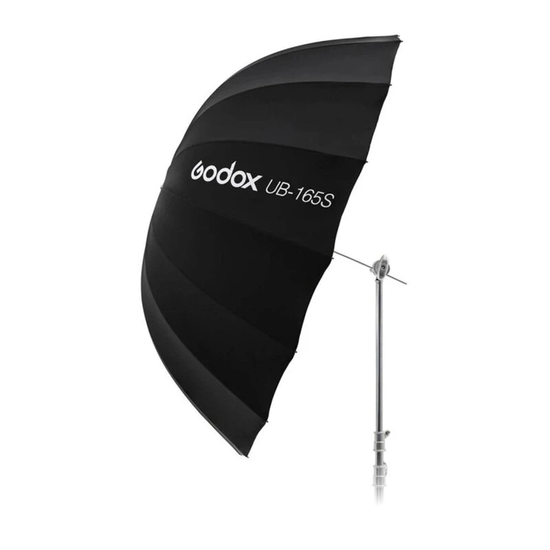 Godox UB-165S Paraguas parabólico profundo plateado de 165cm