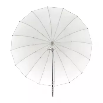 Paraguas reflector parabólico GODOX UB-165W de 165cm con 16 varillas plateadas y bolsa de transporte