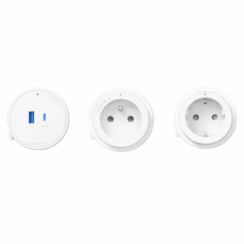 GONEO Power Track Adaptador French blanco