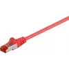 Goobay Latiguillo CAT 6 S/FTP (PiMF), Rojo, 5 m - CCA
