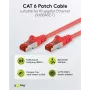 Goobay Latiguillo CAT 6 S/FTP (PiMF), Rojo, 5 m - CCA