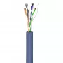Goobay cable de red Cat 6a U/UTP, 305 m, cobre macizo, AWG 23, LSZH, azul (96097)