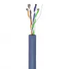 Cable de red CAT 6a U/UTP Goobay 50 m azul - cobre macizo, AWG 23/1, LSZH (96092)