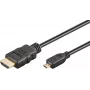 Goobay Cable HDMI Micro-HDMI Ultra High-Speed 8K 60 Hz 2 m negro
