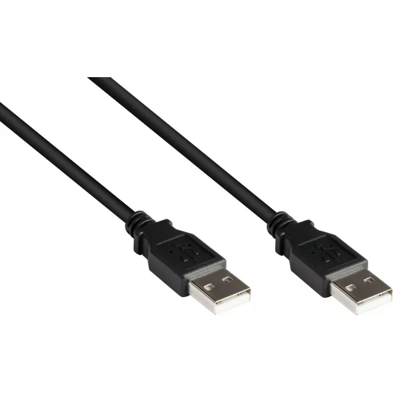 Good Connections Alcasa Cable USB 2.0 A a A, 0,5 m, negro