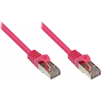 Good Connections Cable de red Cat 5e SF/UTP, magenta, 0,25 m 855M-003