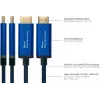 Good Connections GC 4520-CSF015B cable adaptador USB-C a HDMI, 4K@60Hz, 1,5m, negro