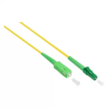 Good Connections OS2 cable de fibra óptica simplex LC/SC SM 9/125 µm 2 m amarillo