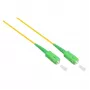 Good Connections OS2 cable de fibra óptica simplex LC/SC SM 9/125 µm 5 m amarillo
