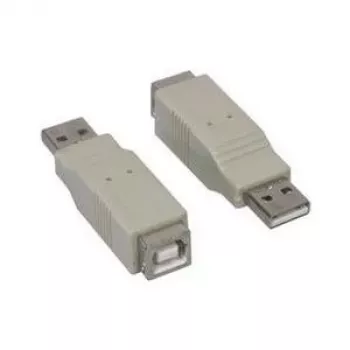 Good Connections adaptador USB 2.0 Type-A conector macho a Type-B conector hembra, 480 Mbps, negro (USB-AMBF)
