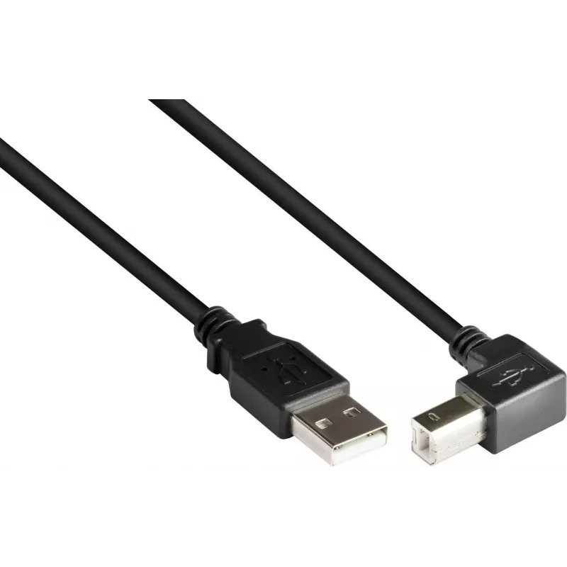 Good Connections cable USB 2.0 A a B acodado 1m negro