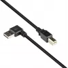Good Connections Cable USB 2.0 Type-A en ángulo a Type-B - Negro - 0,5 m