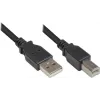Good Connections Cable USB 2.0 Type-A a Type-B - Negro - 0,5 m