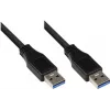 Good Connections cable USB 3.0, conector macho Type-A a conector macho Type-A, negro, 0,5 m 2712-S005