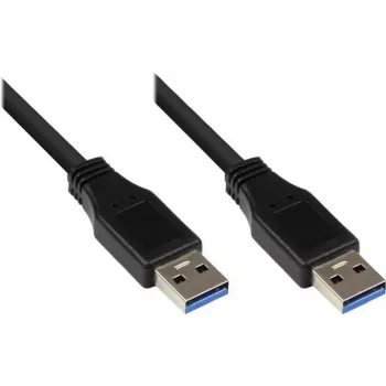 Good Connections cable USB 3.0, conector macho Type-A a conector macho Type-A, negro, 0,5 m 2712-S005
