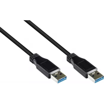 Good Connections cable USB 3.0, conector macho Type-A a conector macho Type-A, negro, 0,5 m 2712-S005