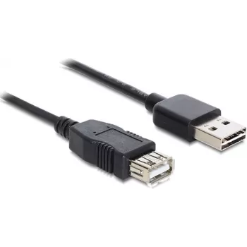 GoodConnections Alcasa 2511-EU01 cable alargador USB 2.0, conector macho USB-A a conector hembra USB-A, 1,8 m, negro