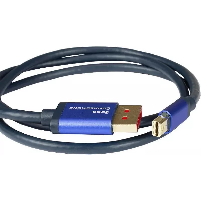 GoodConnections Alcasa 4824-SF010B cable Mini DisplayPort a DisplayPort 1m azul 4K@60Hz