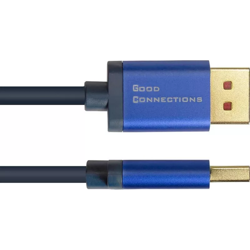 GoodConnections Alcasa 4824-SF010B cable Mini DisplayPort a DisplayPort 1m azul 4K@60Hz