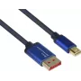 GoodConnections Alcasa 4824-SF010B cable Mini DisplayPort a DisplayPort 1m azul 4K@60Hz