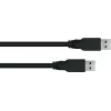 GoodConnections Alcasa UK30P-AA-030S cable USB 3.2 Gen 1 – USB-A a USB-A, 3 m, negro