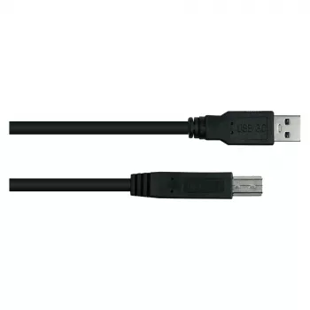 GoodConnections Alcasa UK30P-AB-005S Cable USB 3.2 Gen 1, USB-A a USB-B, 0,5 m, negro