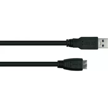 Cable USB 3.2 Gen 1 GoodConnections Alcasa UK30P-AMB-005S, USB-A a Micro-B, 0,5 m, negro