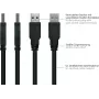 Cable USB 3.2 Gen 1 GoodConnections Alcasa UK30P-AMB-005S, USB-A a Micro-B, 0,5 m, negro