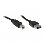 GoodConnections Alcasa Cable USB 2.0 A/B 0,5 m negro