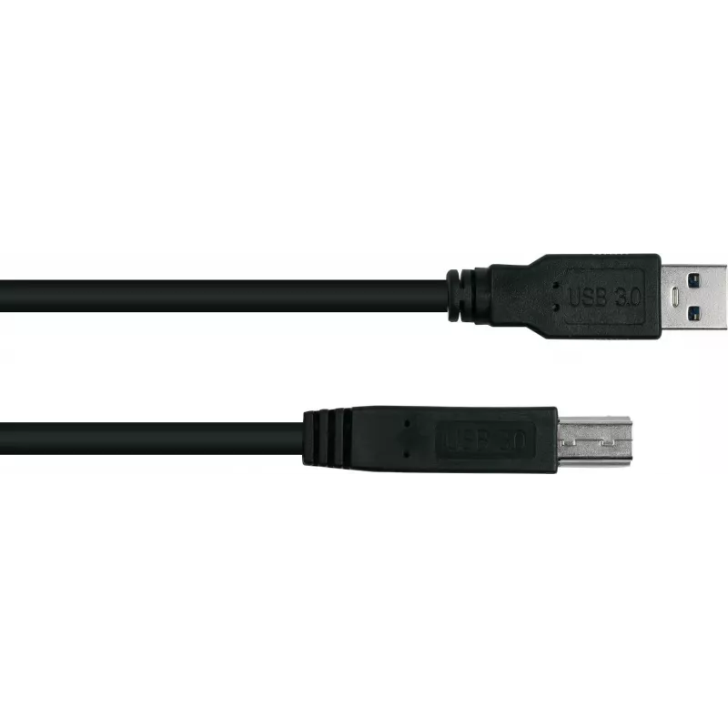GoodConnections Alcasa Cable USB 3.2 Gen 1 A a B 1,8 m negro