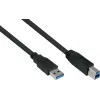 GoodConnections Alcasa Cable USB 3.2 Gen 1 A a B 1,8 m negro