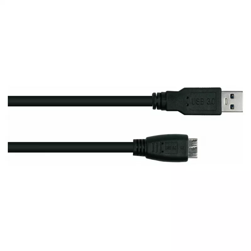 GoodConnections Alcasa Cable USB 3.2 Gen 1, USB-A a Micro-B, 1,8 m, negro