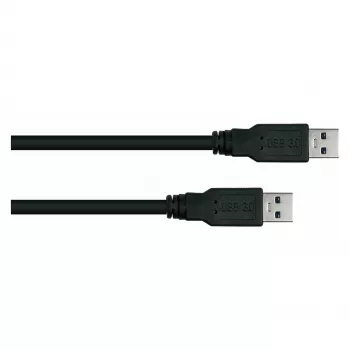GoodConnections Alcasa Cable de conexión USB 3.2 Gen 1 Type-A a Type-A 0,5 m negro (UK30P-AA-005S)