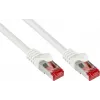 GoodConnections Cable de parcheo Cat.6 S/FTP con protección antiacodamiento, PiMF, PVC, 250MHz, blanco, 20m (8060-200W)