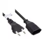 GoodConnections Cable alargador Euro 2 m negro
