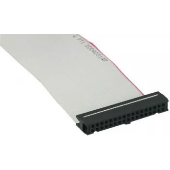 GoodConnections Cable de datos interno para unidad de disquete, 34 pines IDC, 55 cm, para 1 unidad de disquete, gris 5022-2