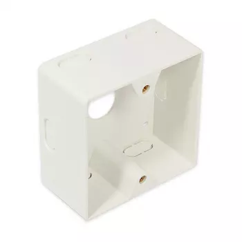 GoodConnections carcasa de superficie 80x80x40 mm blanco perla RAL 1013 GC-N0029