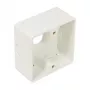 GoodConnections carcasa de superficie 80x80x40 mm blanco perla RAL 1013 GC-N0029