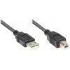GoodConnections cable USB 2.0 A a B macho, 3 m, negro 2510-3OFS