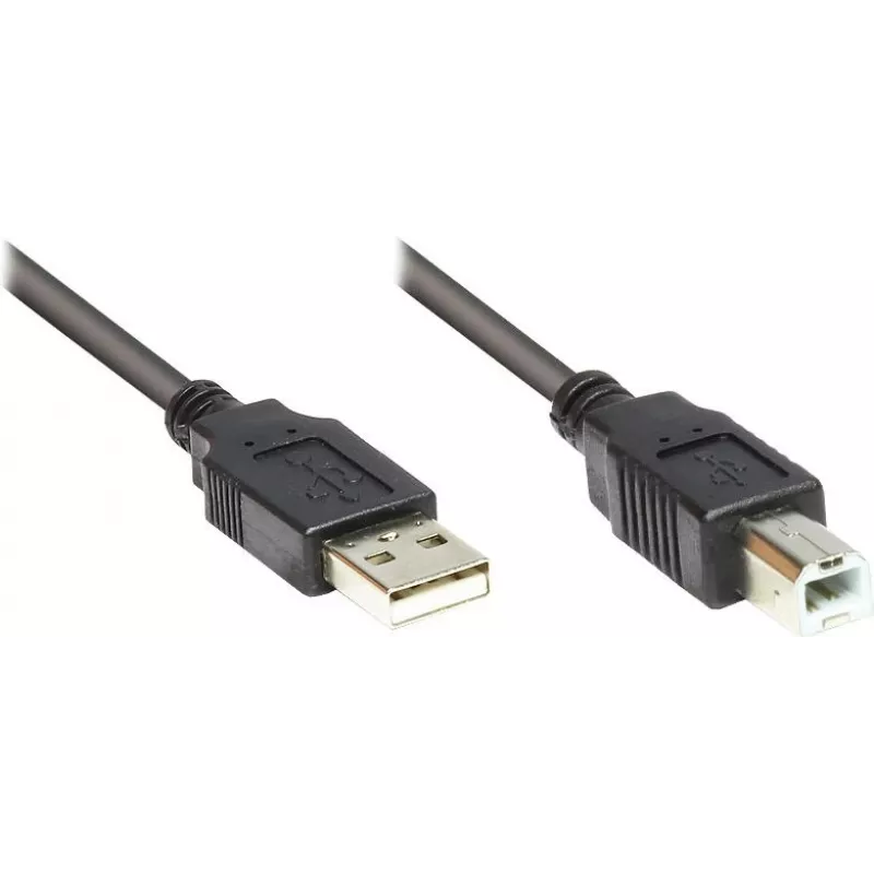 GoodConnections cable USB 2.0 A a B macho, 3 m, negro 2510-3OFS