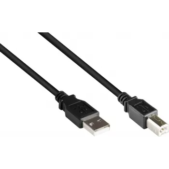 GoodConnections cable USB 2.0 A a B macho, 3 m, negro 2510-3OFS