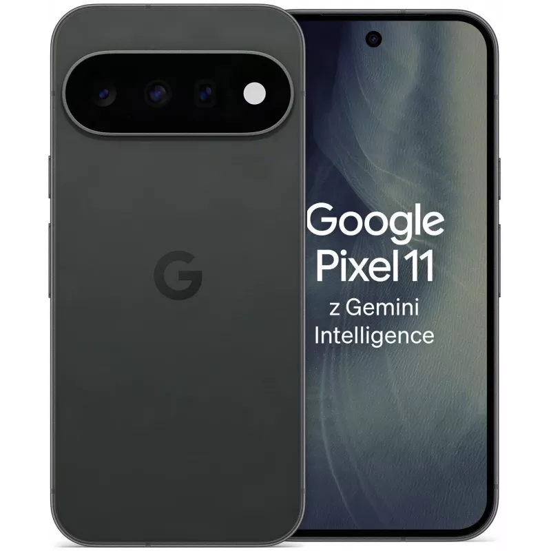 Google Pixel 11 5G smartphone, 6.3 inch OLED 120Hz, 12GB RAM, 512GB, Obsidian, Dual SIM (UK/EU)
