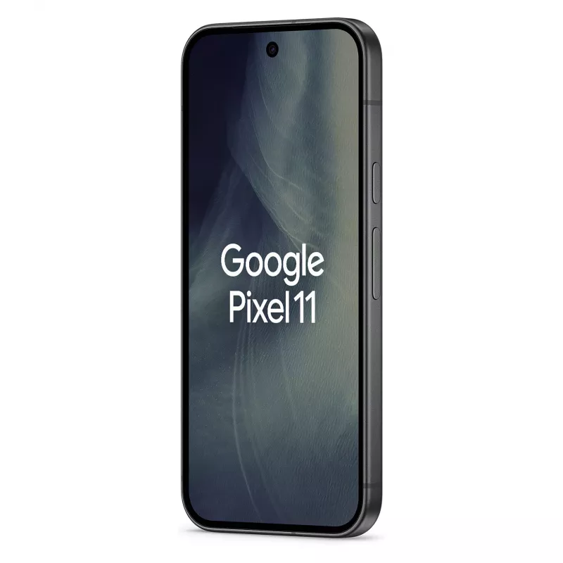 Google Pixel 11 5G smartphone, 6.3 inch OLED 120Hz, 12GB RAM, 512GB, Obsidian, Dual SIM (UK/EU)