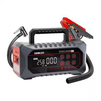 GOOLOO A7 4000A Jump Starter con bomba de aire 88.8Wh 150 PSI