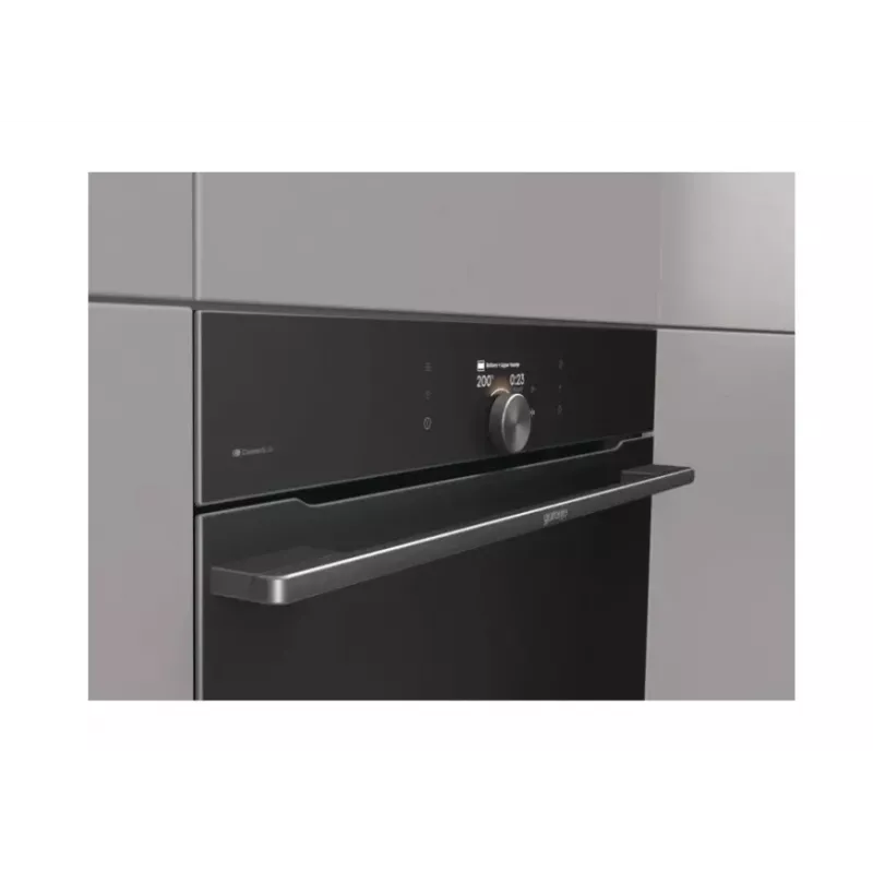 Gorenje BP6138B horno eléctrico empotrable, 71 L, pirólisis, control táctil IconLED, Negro