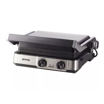 Gorenje GCG2000MT parrilla eléctrica multifunción, placas fijas, negro, 2000 W