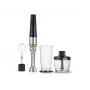 Gorenje HBX1200EB batidora de mano 1200 W con vaso de plástico, 0,8 L, brazo de acero inoxidable, negro