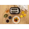 Tostadora de 2 ranuras Gorenje T800DB, 800 W, 7 niveles de tostado, negra