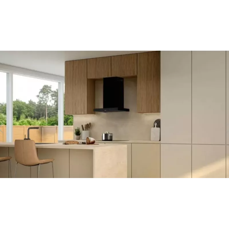 Campana de pared Gorenje WHT66236B negra 650 m³/h