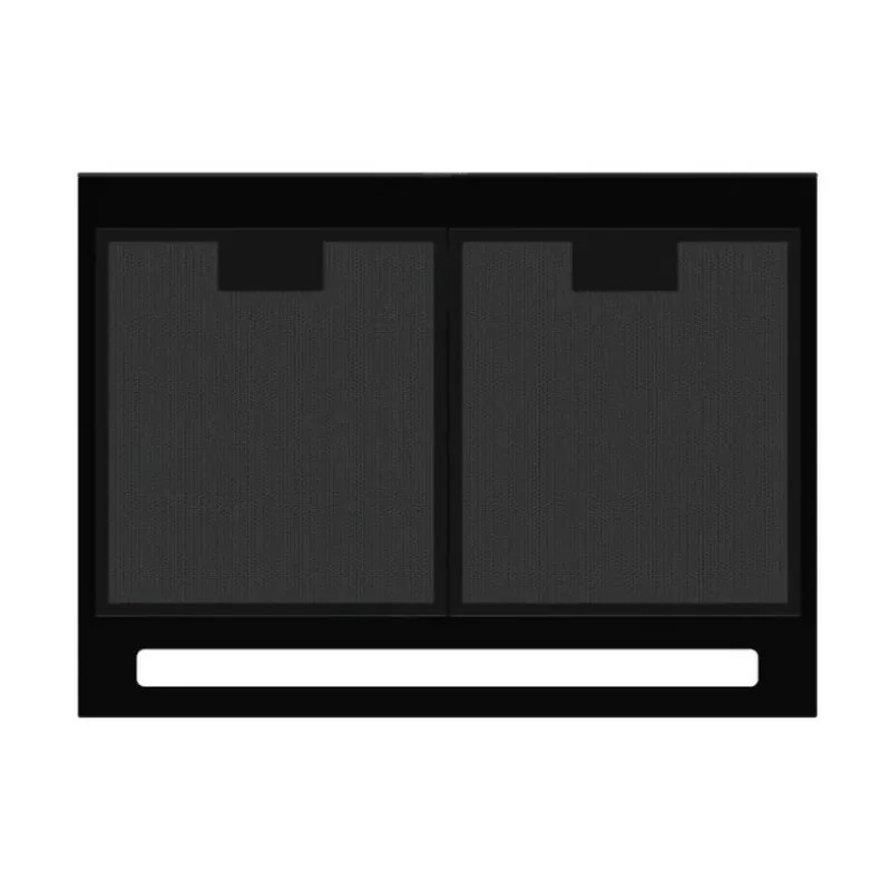 Campana de pared Gorenje WHT66236B negra 650 m³/h